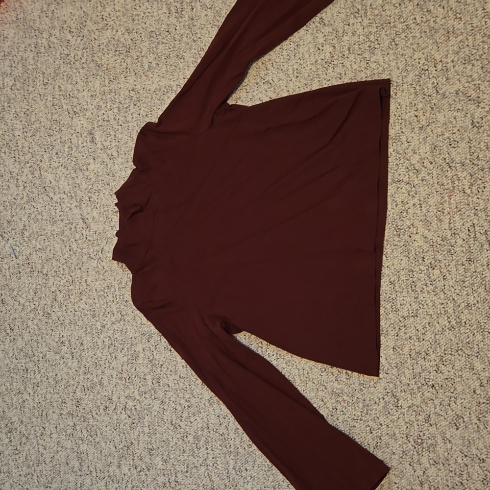 Madewell, womens size M mock neck top